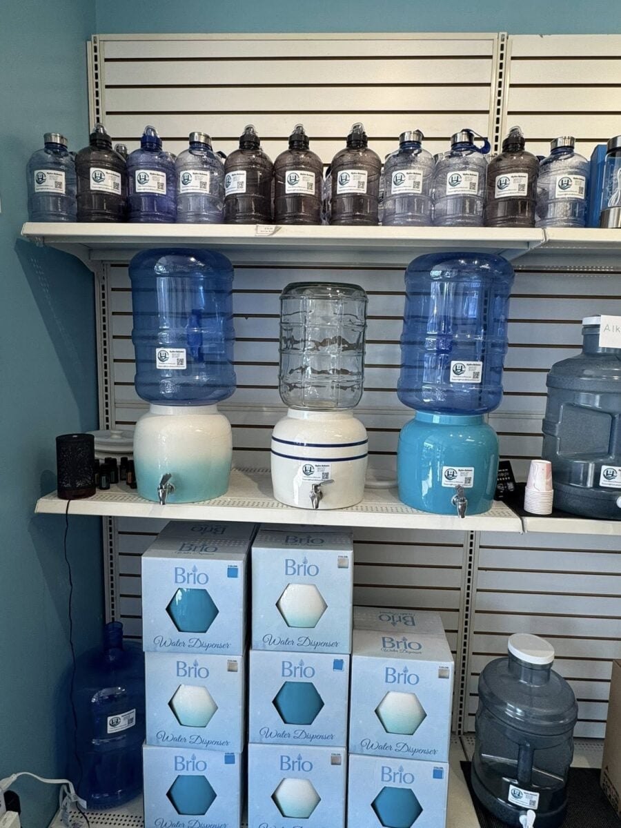 Inside the Hydro Balance Water store