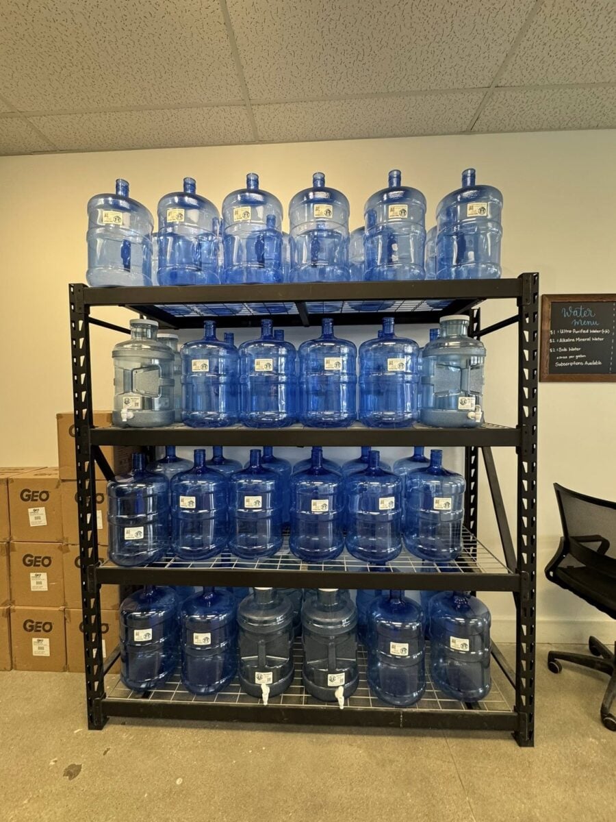 Water filtration equipment at Hydro Balance