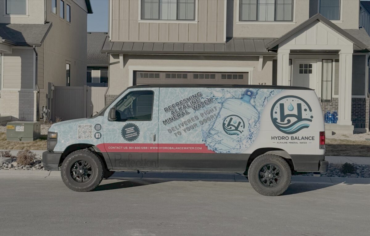 Alkaline water delivery across Utah County